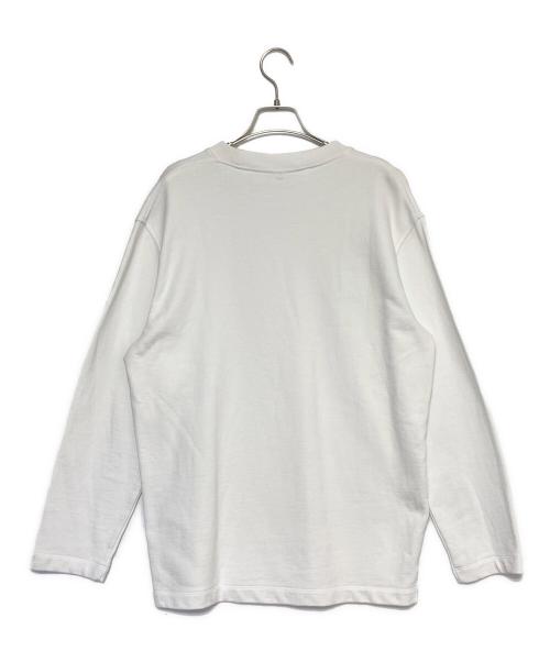 OFFWHITE（オフホワイト）OFFWHITE (オフホワイト) ウォーターペイントアローロゴスウェット ホワイト サイズ:XXSの古着・服飾アイテム