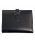 HERMES（エルメス）の古着「Hermès Béarn Compact Wallet/ベアンコンパクト」｜ブラック