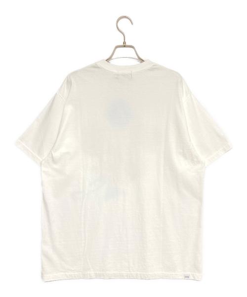 Hysteric Glamour（ヒステリックグラマー）Hysteric Glamour (ヒステリックグラマー) RUNNIN’ AWAY Tシャツ ホワイト サイズ:XLの古着・服飾アイテム