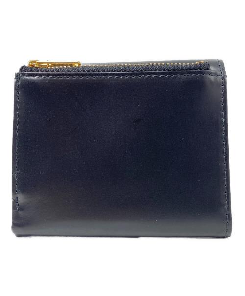 UNDERCOVER（アンダーカバー）UNDERCOVER (アンダーカバー) 三つ折りレザーミニウォレット ブラックの古着・服飾アイテム