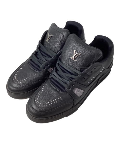 LOUIS VUITTON（ルイ ヴィトン）LOUIS VUITTON (ルイ ヴィトン) LV Trainer/LV トレイナー スニーカー ブラック サイズ:9の古着・服飾アイテム