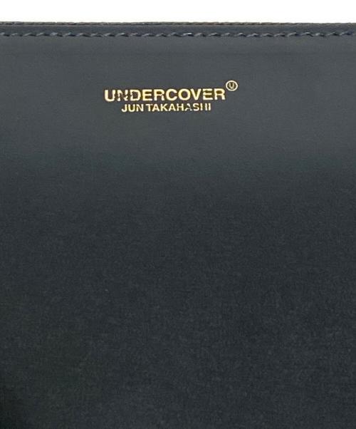 UNDERCOVER（アンダーカバー）UNDERCOVER (アンダーカバー) ガラスレザー長財布 ブラックの古着・服飾アイテム