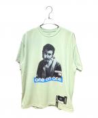 UNDERCOVER×WTAPSアンダーカバー×ダブルタップス）の古着「「七人の侍」プリントTシャツ」｜グリーン