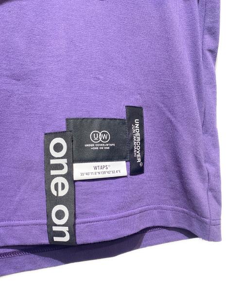 UNDERCOVER（アンダーカバー）UNDERCOVER (アンダーカバー) WTAPS (ダブルタップス) プリントTシャツ パープル サイズ:M 未使用品の古着・服飾アイテム