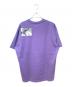 UNDERCOVER (アンダーカバー) WTAPS (ダブルタップス) プリントTシャツ パープル サイズ:M 未使用品：18000円