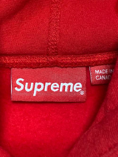 SUPREME（シュプリーム）SUPREME (シュプリーム) bandana box logo hoodeid sweat shirts レッド サイズ:Sの古着・服飾アイテム