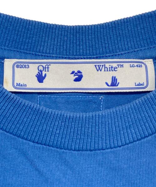 OFFWHITE（オフホワイト）OFFWHITE (オフホワイト) New Era (ニューエラ) MLB (エムエルビー) Chicago Cubs T-Shirt ブルー サイズ:Sの古着・服飾アイテム