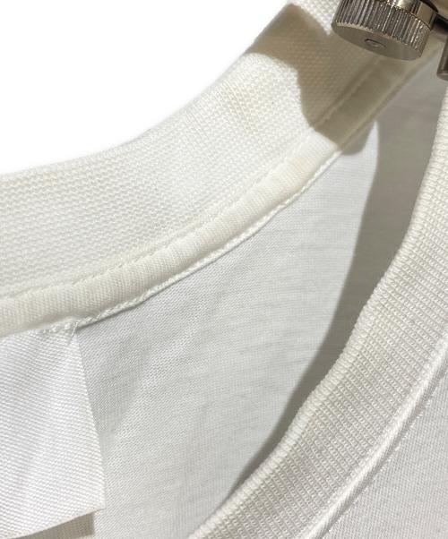 ami（アミ）ami (アミ) スモールハートロゴTシャツ ホワイト サイズ:XLの古着・服飾アイテム