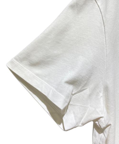 ami（アミ）ami (アミ) スモールハートロゴTシャツ ホワイト サイズ:XLの古着・服飾アイテム