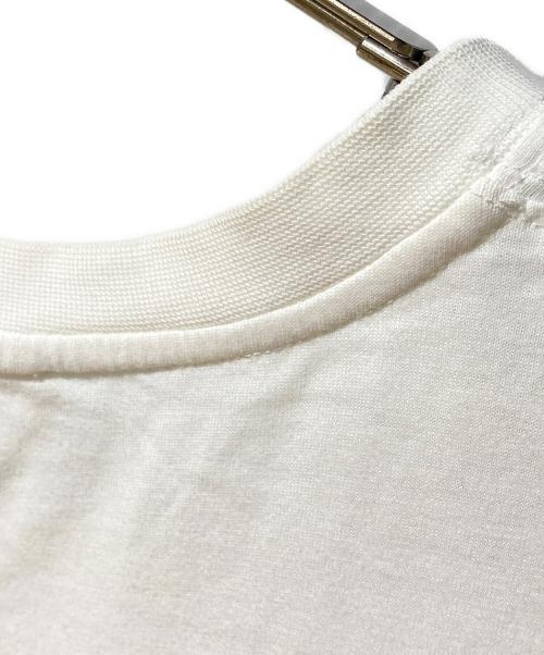 ami（アミ）ami (アミ) スモールハートロゴTシャツ ホワイト サイズ:XLの古着・服飾アイテム