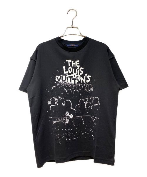 LOUIS VUITTON（ルイ ヴィトン）LOUIS VUITTON (ルイ ヴィトン) コンサートTシャツ ブラック サイズ:XSの古着・服飾アイテム