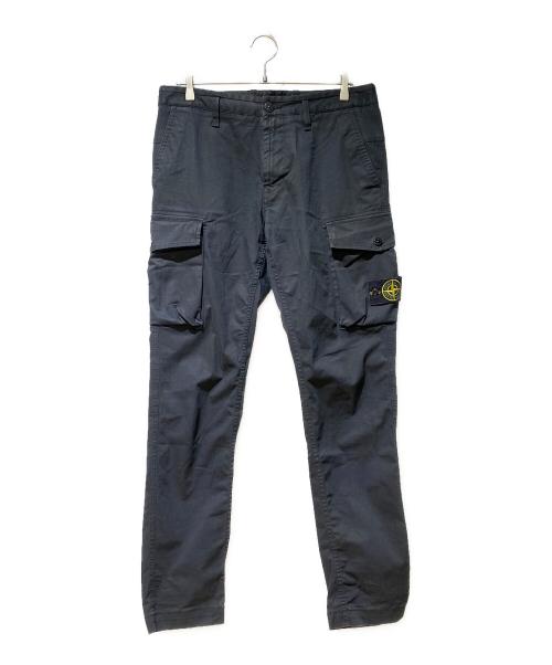 STONE ISLAND（ストーンアイランド）STONE ISLAND (ストーンアイランド) カーゴパンツ ブラック サイズ:32の古着・服飾アイテム