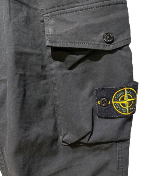 STONE ISLAND（ストーンアイランド）STONE ISLAND (ストーンアイランド) カーゴパンツ ブラック サイズ:32の古着・服飾アイテム
