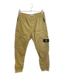 STONE ISLAND（ストーンアイランド）の古着「ガーメントダイ ストレッチ テーパード カーゴパンツ」｜カーキ