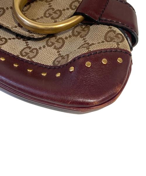 GUCCI（グッチ）GUCCI (グッチ) ホースビット チェーン ショルダーバッグ ブラウンの古着・服飾アイテム
