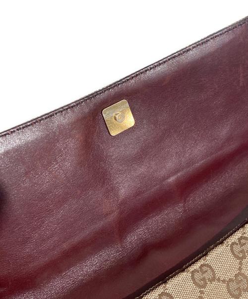 GUCCI（グッチ）GUCCI (グッチ) ホースビット チェーン ショルダーバッグ ブラウンの古着・服飾アイテム