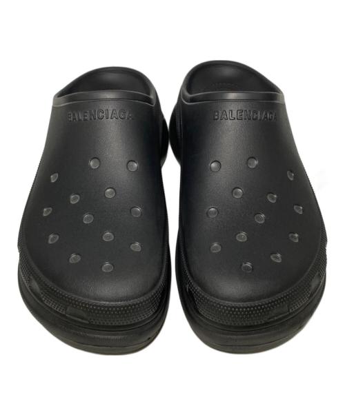BALENCIAGA（バレンシアガ）BALENCIAGA (バレンシアガ) CROCS ミュール ブラック サイズ:42の古着・服飾アイテム