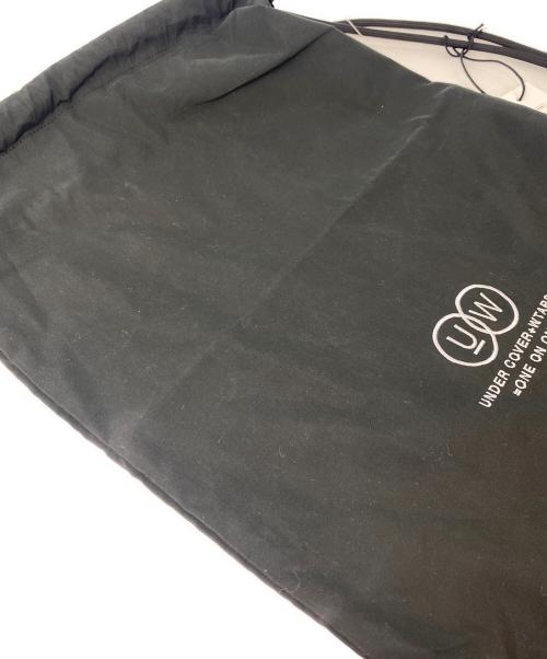 UNDERCOVER（アンダーカバー）UNDERCOVER (アンダーカバー) WTAPS (ダブルタップス) コットンナイロン ドローストリングバッグ ブラックの古着・服飾アイテム