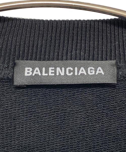 BALENCIAGA（バレンシアガ）BALENCIAGA (バレンシアガ) キャンペーンロゴスウェット ブラック サイズ:XSの古着・服飾アイテム