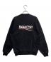 BALENCIAGA (バレンシアガ) キャンペーンロゴスウェット ブラック サイズ:XS：40000円