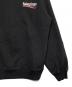 中古・古着 BALENCIAGA (バレンシアガ) キャンペーンロゴスウェット ブラック サイズ:XS：40000円