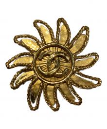 CHANEL（シャネル）の古着「ココマーク太陽ブローチ」