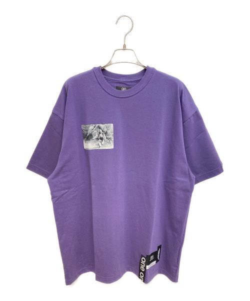 UNDERCOVER（アンダーカバー）UNDERCOVER (アンダーカバー) WTAPS (ダブルタップス) プリントTシャツ パープル サイズ:4の古着・服飾アイテム