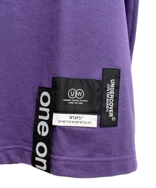 UNDERCOVER（アンダーカバー）UNDERCOVER (アンダーカバー) WTAPS (ダブルタップス) プリントTシャツ パープル サイズ:4の古着・服飾アイテム