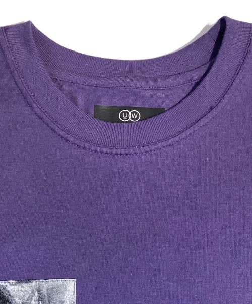 UNDERCOVER（アンダーカバー）UNDERCOVER (アンダーカバー) WTAPS (ダブルタップス) プリントTシャツ パープル サイズ:4の古着・服飾アイテム