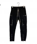 RICK OWENSリックオウエンス）の古着「Bauhausカーゴパンツ」｜ブラック