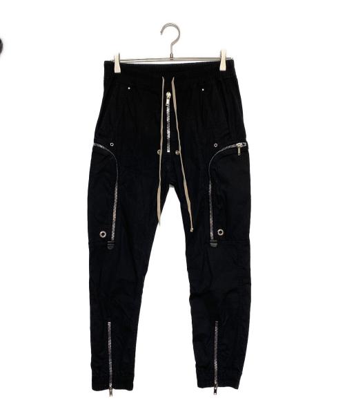 RICK OWENS（リックオウエンス）RICK OWENS (リックオウエンス) Bauhausカーゴパンツ ブラック サイズ:48の古着・服飾アイテム
