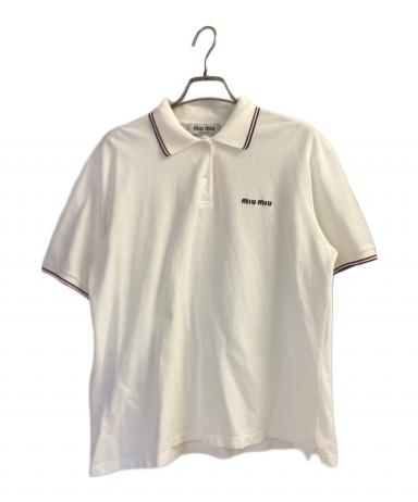 中古・古着通販】MIU MIU (ミュウミュウ) コットンピケ ポロシャツ