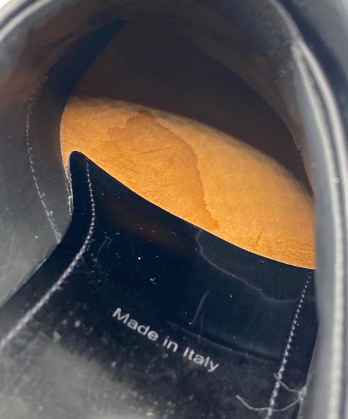 PRADA（プラダ）PRADA (プラダ) モノリス ブラッシュドレザー ローファー ブラック サイズ:7 1/2の古着・服飾アイテム