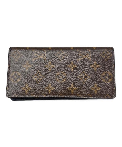 LOUIS VUITTON（ルイ ヴィトン）LOUIS VUITTON (ルイ ヴィトン) ポルトフォイユ・ブラザNM ラバーパッチ ブラウンの古着・服飾アイテム