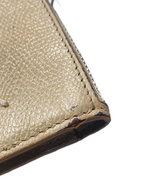 Maison Margiela（メゾンマルジェラ）Maison Margiela (メゾンマルジェラ) 2つ折り財布 ベージュの古着・服飾アイテム