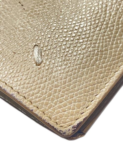 Maison Margiela（メゾンマルジェラ）Maison Margiela (メゾンマルジェラ) 2つ折り財布 ベージュの古着・服飾アイテム