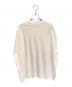 JIL SANDER (ジルサンダー) ロゴTシャツ ホワイト サイズ:L：30000円