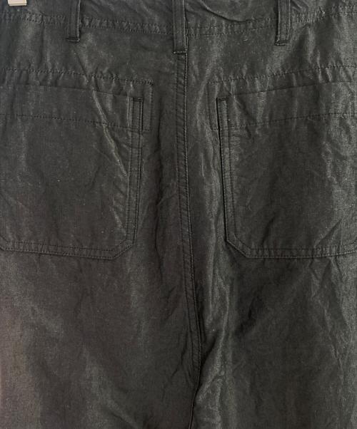 COMME des GARCONS HOMME（コムデギャルソン オム）COMME des GARCONS HOMME (コムデギャルソン オム) コットンリネンワイドクロップトパンツ グレー サイズ:Sの古着・服飾アイテム