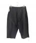 COMME des GARCONS HOMME (コムデギャルソン オム) コットンリネンワイドクロップトパンツ グレー サイズ:S：22000円