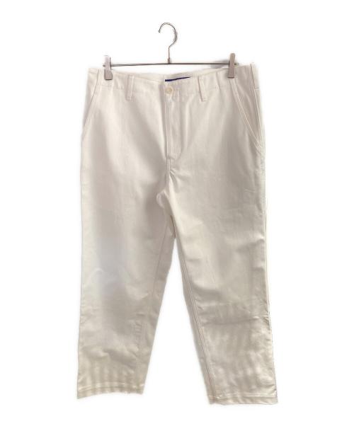 JUNYA WATANABE MAN（ジュンヤワタナベマン）COMME des GARCONS JUNYA WATANABE MAN (ジュンヤワタナベマン) 25SS コットンツイル ワークパンツ ホワイト サイズ:XLの古着・服飾アイテム