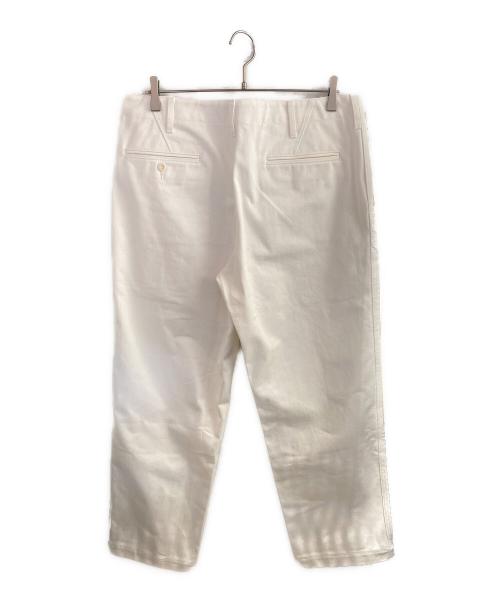 JUNYA WATANABE MAN（ジュンヤワタナベマン）COMME des GARCONS JUNYA WATANABE MAN (ジュンヤワタナベマン) 25SS コットンツイル ワークパンツ ホワイト サイズ:XLの古着・服飾アイテム