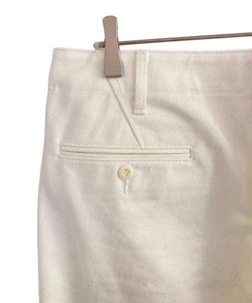 JUNYA WATANABE MAN（ジュンヤワタナベマン）COMME des GARCONS JUNYA WATANABE MAN (ジュンヤワタナベマン) 25SS コットンツイル ワークパンツ ホワイト サイズ:XLの古着・服飾アイテム