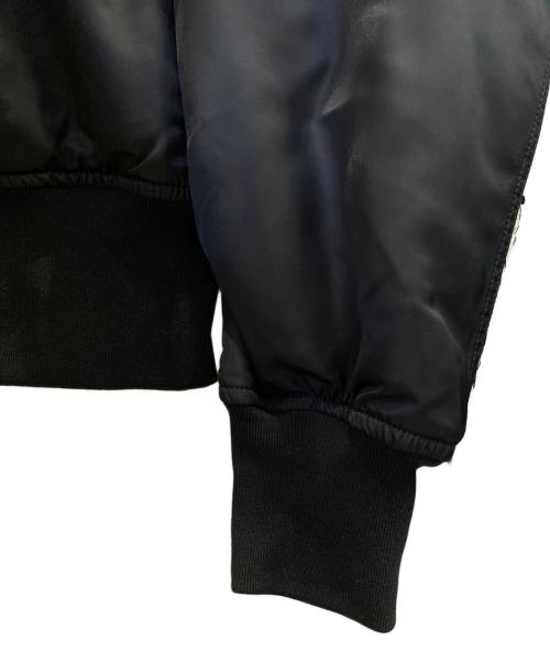 The shepherd UNDERCOVER（ザシェパード アンダーカバー）The shepherd UNDERCOVER (ザシェパード アンダーカバー) ナイロンリバーシブルMA-1ジャケット ブラック サイズ:XLの古着・服飾アイテム