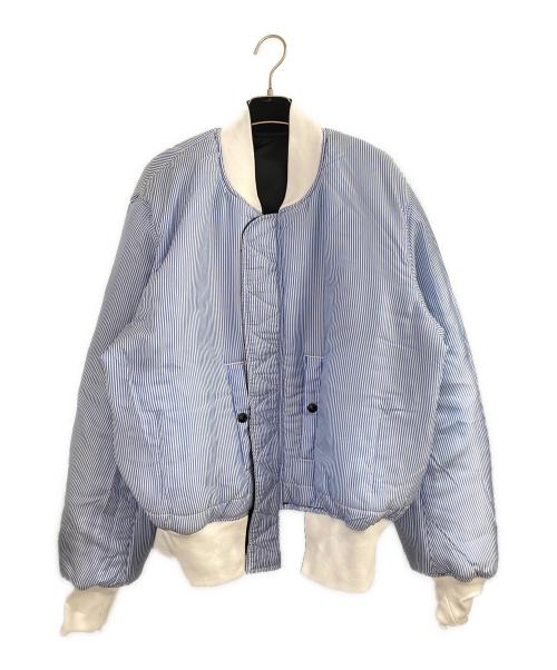 The shepherd UNDERCOVER（ザシェパード アンダーカバー）The shepherd UNDERCOVER (ザシェパード アンダーカバー) ナイロンリバーシブルMA-1ジャケット ブラック サイズ:XLの古着・服飾アイテム