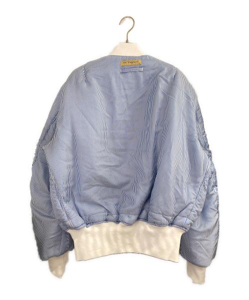 The shepherd UNDERCOVER（ザシェパード アンダーカバー）The shepherd UNDERCOVER (ザシェパード アンダーカバー) ナイロンリバーシブルMA-1ジャケット ブラック サイズ:XLの古着・服飾アイテム