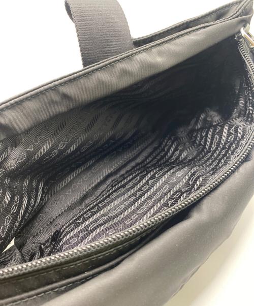 PRADA（プラダ）PRADA (プラダ) ナイロンウエストポーチ ブラックの古着・服飾アイテム