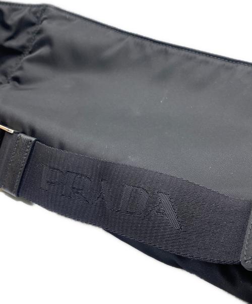 PRADA（プラダ）PRADA (プラダ) ナイロンウエストポーチ ブラックの古着・服飾アイテム