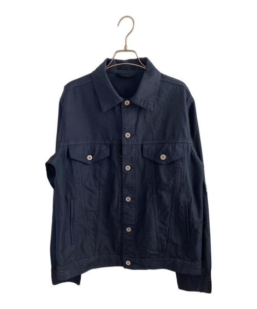 COMME des GARCONS HOMME DEUX（コムデギャルソン オム ドゥ）COMME des GARCONS HOMME DEUX (コムデギャルソン オム ドゥ) 25SS 製品染めデニムジャケット ネイビー サイズ:Mの古着・服飾アイテム