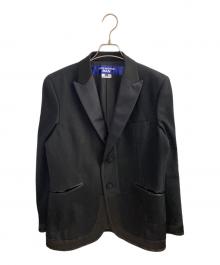 JUNYA WATANABE MAN（ジュンヤワタナベマン）の古着「25SS 綿デニム×多素材MIX ジャケット」｜ブラック