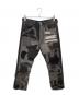 JUNYA WATANABE MAN（ジュンヤワタナベマン）の古着「25SS パッチワークMIXデニムパンツ」｜ブラック